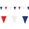 Beistle 30ft. Red, White & Blue Pennant Banner